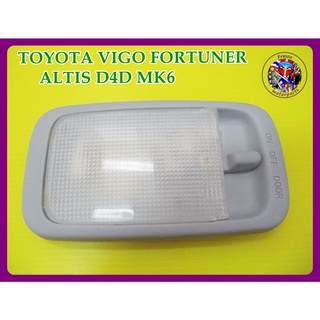 ไฟเก๋ง ไฟในห้องโดยสาร ไฟเพดาน สีเทา - TOYOTA VIGO FORTUNER ALTIS D4D MK6 INTERIOR LIGHT