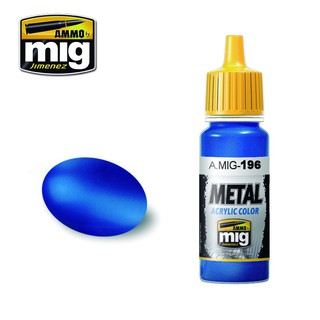 Ammo By MIG - AMIG0196 WARHEAD METALLIC BLUE