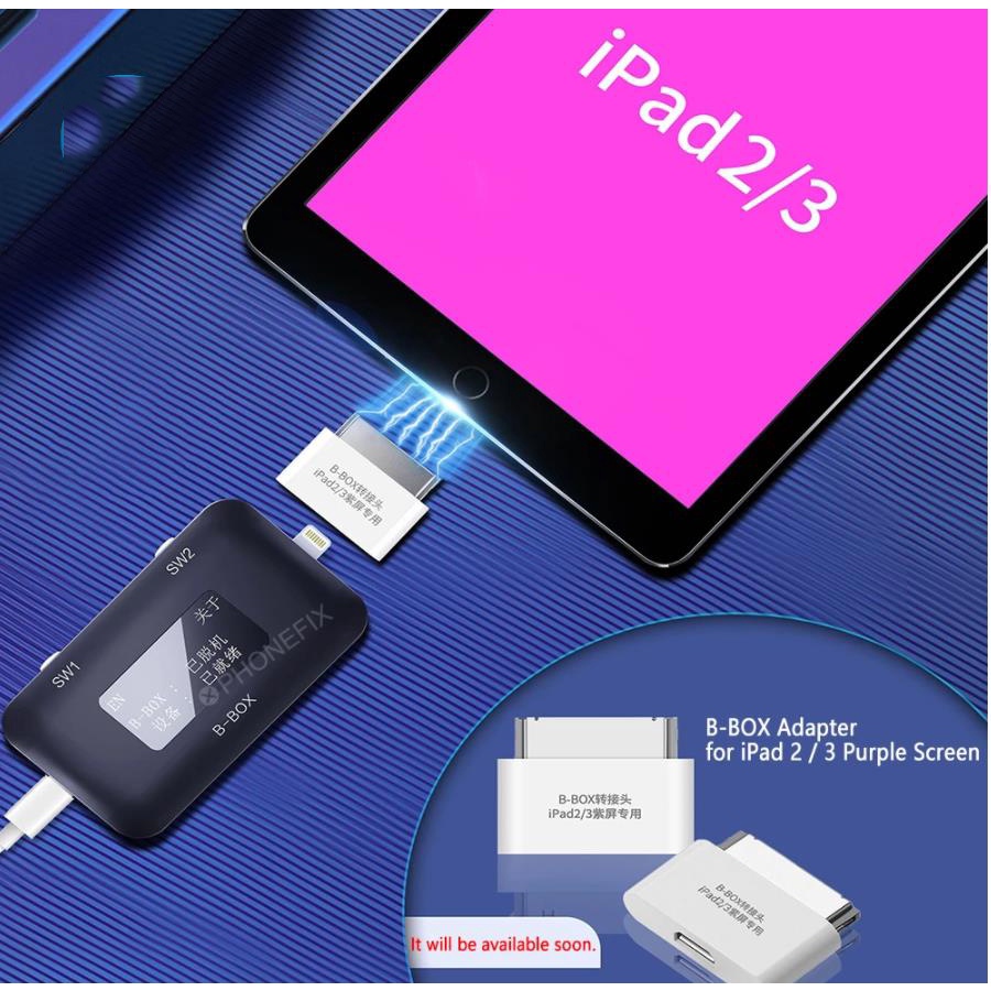 Jc B-Box Pro DFU Box Window DCSD สายเคเบิล สําหรับ IOS A7-A11 โหมดสีม่วง สําหรับ iP & ดัดแปลง NAND S