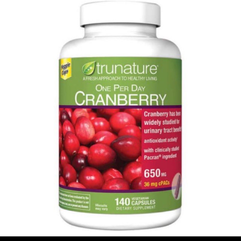 Trunature Cranberry Proprietary Blend 650mg 140 capsules