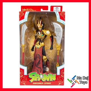 McFarlane Toys Mandarin Spawn RED  7" figure แมคฟาร์เลนทอยส์ แมนดาริน สีแดง ขนาด​ 7 นิ้ว ฟิกเกอร์