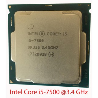 Intel Core i5-7500 @ 3.4GHz มือสองสภาพนางฟ้า ประกัน 1 เดือน