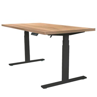 Desk STANDING DESK ERGOTREND SIT 2 STAND GEN2 180CM VINTAGE OAK/BLACK Office furniture Home &amp; Furniture โต๊ะทำงาน โต๊ะทำ