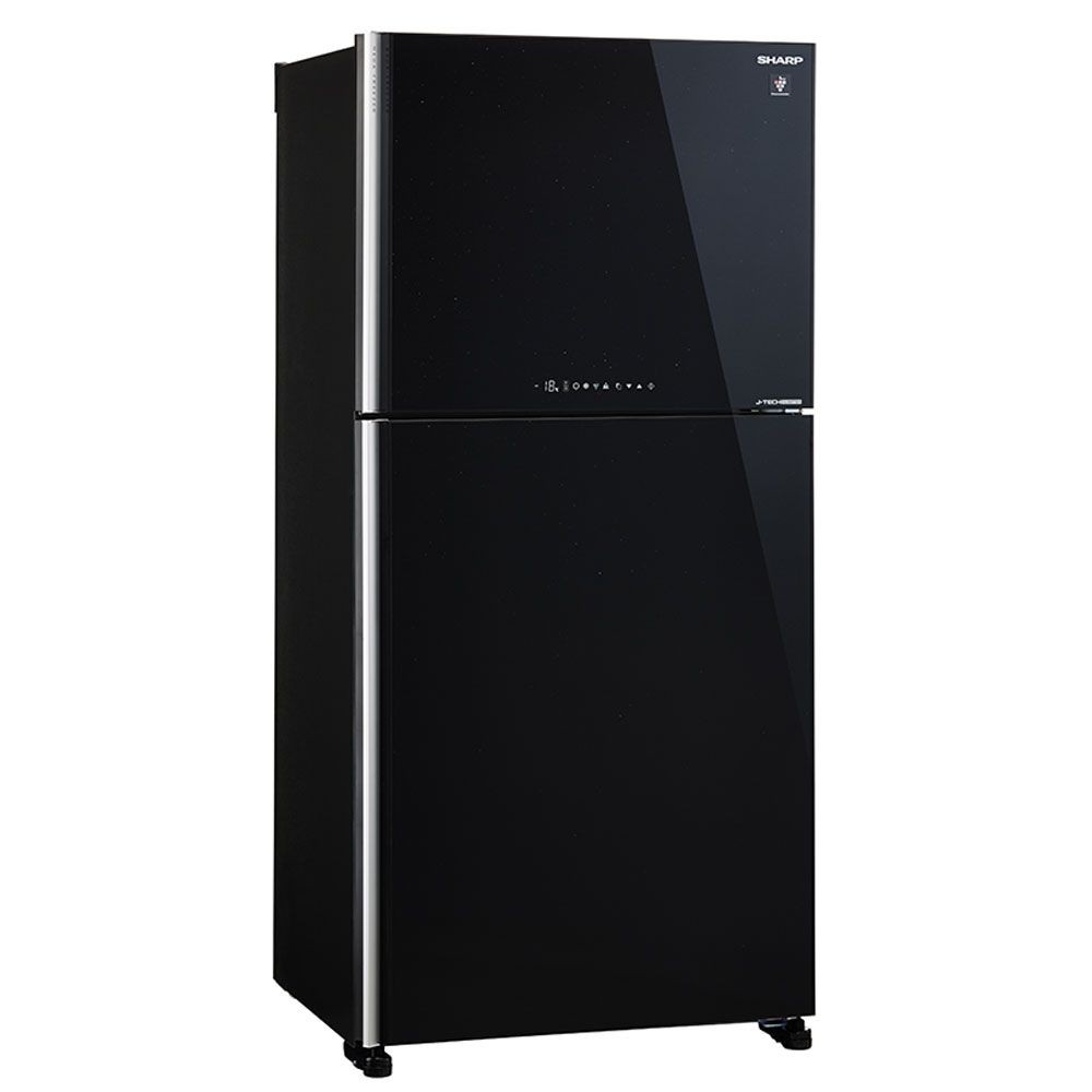 ตู้เย็น ตู้เย็น2ประตู SHARP SJ-X510GP-BK 18.3คิว สีดำ ตู้เย็น ตู้แช่แข็ง เครื่องใช้ไฟฟ้า 2-DOOR REFRIGERATOR SHARP SJ-X5