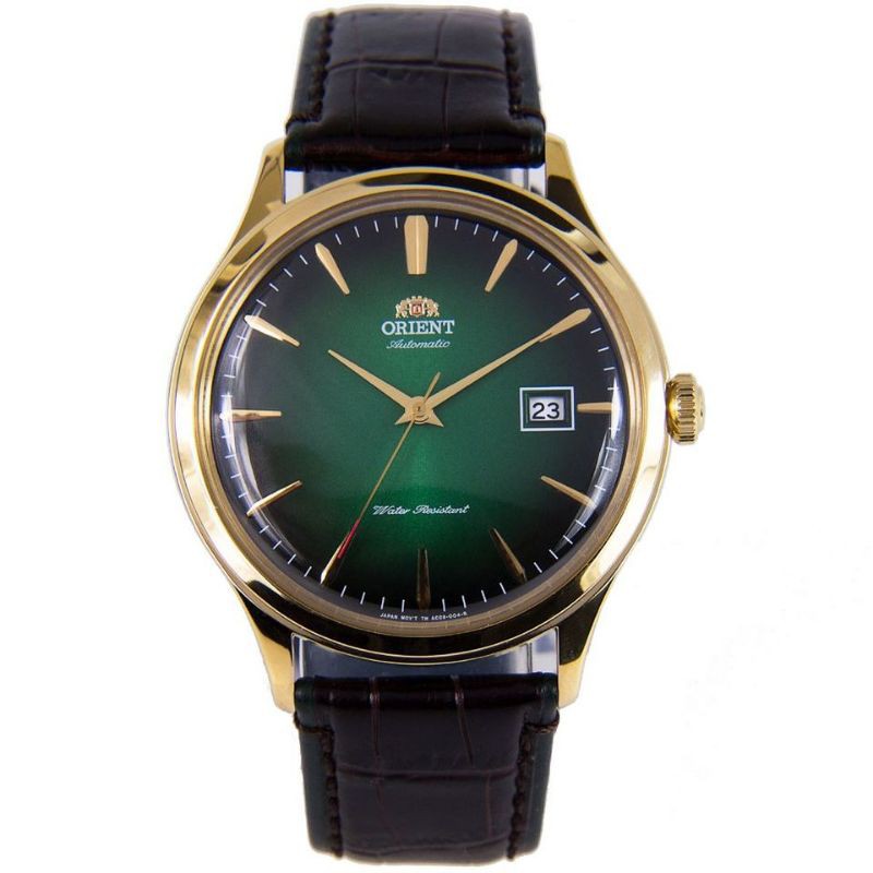 Orient Bambino V4 นาฬิกาข้อมืออัตโนมัติ คลาสสิก สายหนัง - 42.0 มม. AC08002F