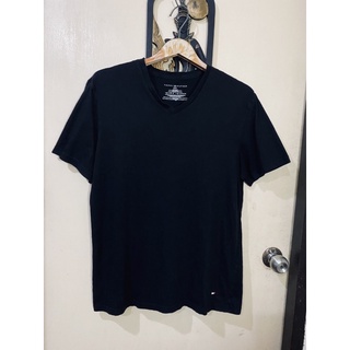 เสื้อยืดดำชาย Tommy Hilfiger ไซสM
