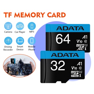เมมโมรี่การ์ด การ์ดความจำ Memory SD CardADATA 32GB/64GB การ์ดหน่วยความจํา