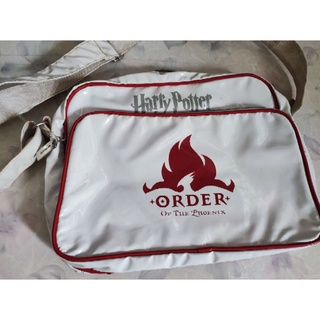 กระเป๋าสะพาย Harry Potter สีขาว Order of the Phoenix กระเป๋ามือสอง