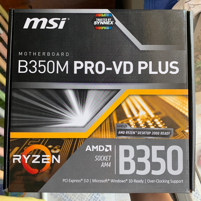 (AM4) MSI B350M PRO VD PLUS