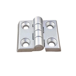 บานพับอลูมิเนียมโปรไฟล์ สีบรอนซ์ Bronze Aluminum Profile Hinge