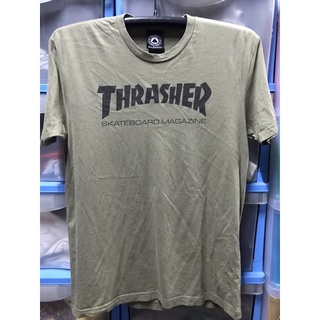 เสื้อยืดผ้าฝ้ายพิมพ์ลายขายดี เสื้อยืดThrasherMagazine