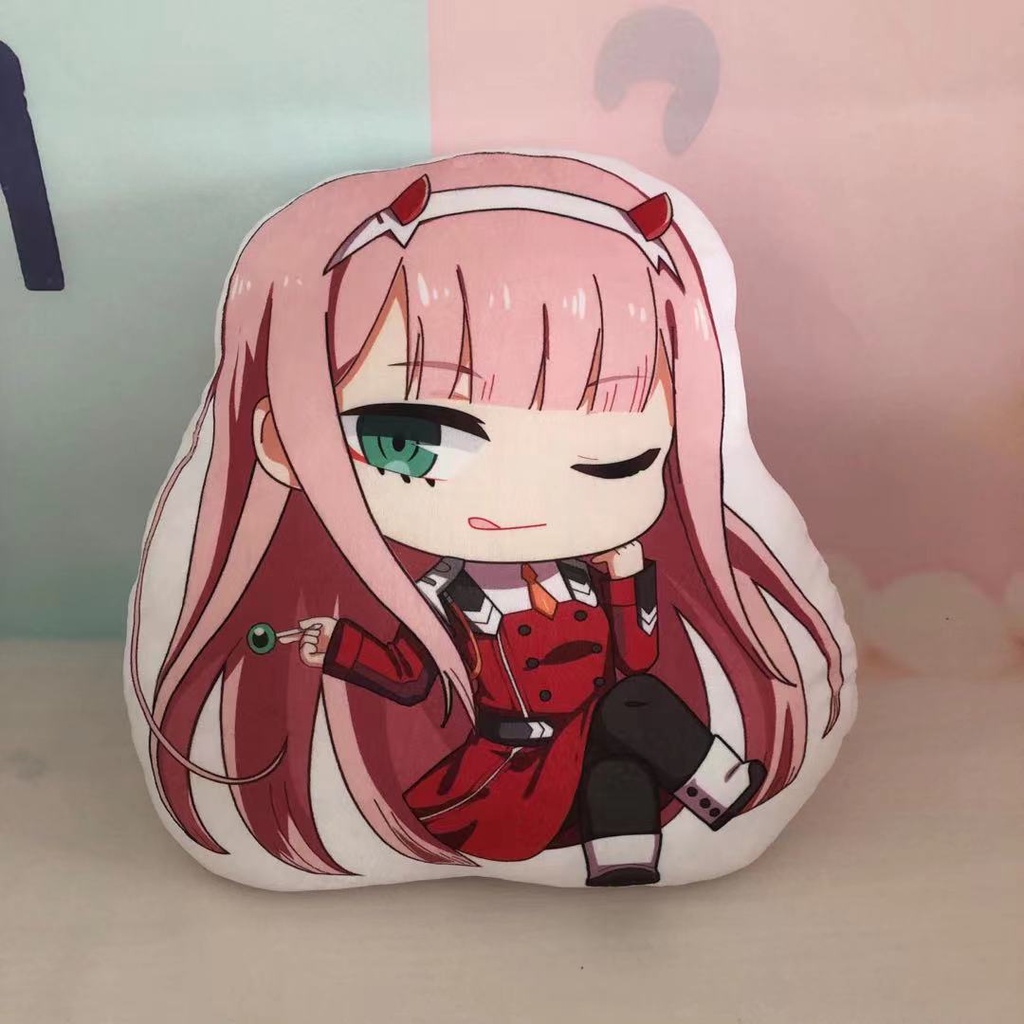 10cm Anime Darling In The Franxx Plush Doll 02 Zero Two Cute Soft