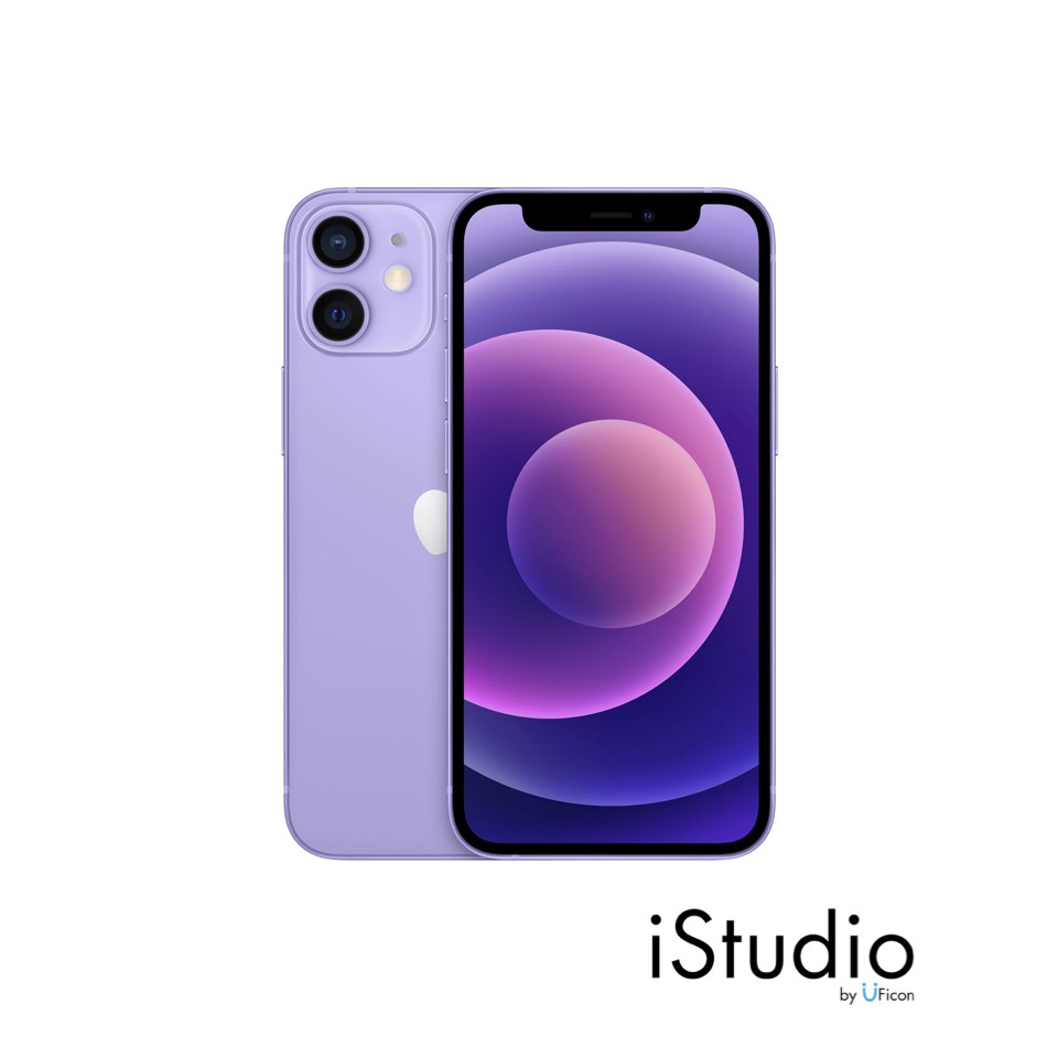 Apple iPhone 12 2020 Purple Color ; iStudio by UFicon