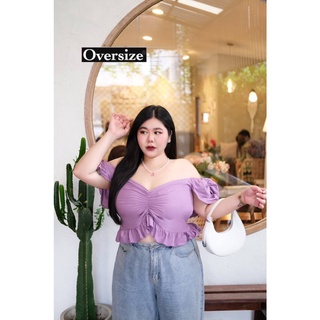 🔥Plussize🔥เสื้อคนอ้วน🔥 L40-46  XL46-50