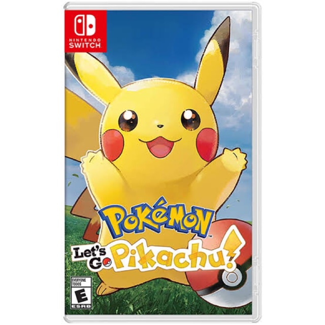 แผ่นเกม Nintendo Switch มือสองราคาถูก❗️Pokemon Let’s Go Pikachu