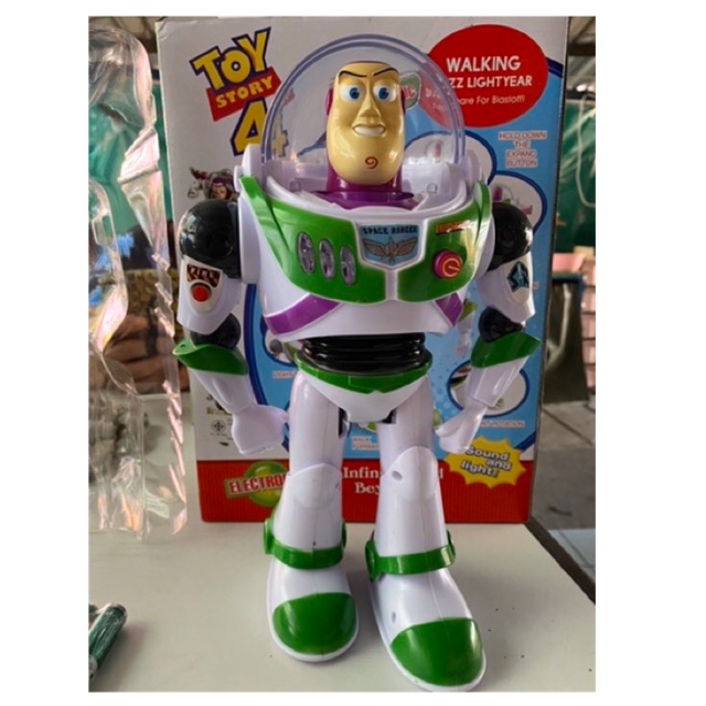 หุ่นยนต์Toystory เดินได้มีเสียง มีไฟ ตัวใหญ่