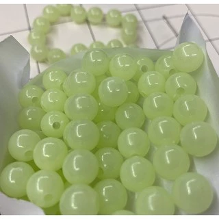 ลูกปัดอะคริลิคเรืองแสง DIY สําหรับทําเครื่องประดับ 4มม-16มม