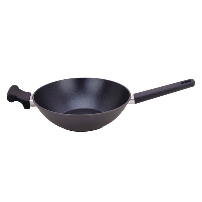 เบสิโค Aluminum กระทะอะลูมิเนียม ขนาดรุ่น MSP-3032 ซม.สีดำBesico PanModel MSP-30Size 32cm. Black