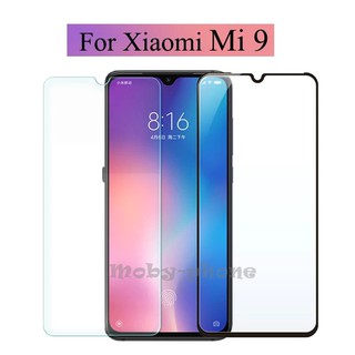 ฟิล์มกระจกนิรภัย Xiaomi Mi9 เต็มจอ กาวเต็ม (สีดำ)