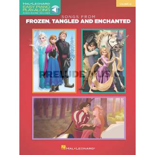 (โค้ดINCSM2Lลด70฿) SONGS FROM FROZEN, TANGLED AND ENCHANTED Easy Piano Play-Along Volume 32(HL00126896)