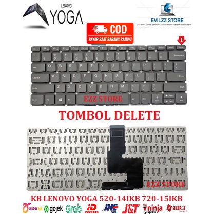 TOMBOL LENOVO YOGA 520-14 520-14IKB 520-14ISK 720-15 720-15IKB V130-14 V130-14IGM V130-14IKB V330-14