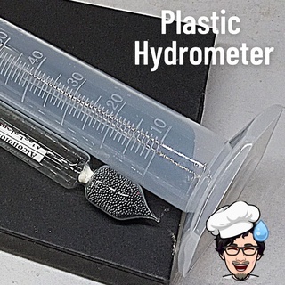 UncleWatt ไฮโดรมิเตอร์แบบพลาสติก Hydrometer Tester ชุด เครื่องมือวัดแอลกอฮอล์