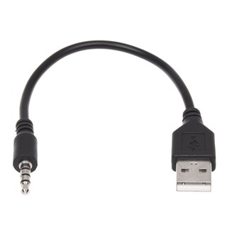 สาย aux 3.5mm ผู้ to usb ผู้ สายแปลงUSB TO AUX 3.5m