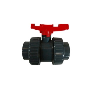 UPVC Double Union Ball Valve | ดับเบิ้ล ยูเนี่ยนบอลวาล์ว 1.5 นิ้ว