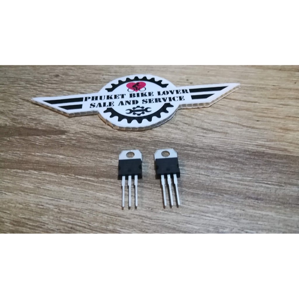 2 ตัว IC Regulator 7805 (แปลงแรงดัน 5V 1.5A) L7805CV LM7805 L7805 7805 แรงดันไฟฟ้า Regulator IC 5 V 