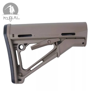 พานท้าย  ทรง Magpul  พานท้าย CTR รุ่นไม่มียางรอง สามารถใส่ได้กับ M4 ทั่วไป