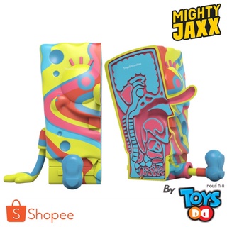 Mighty Jaxx XXPOSED SPONGEBOB SQUAREPANTS BY JASON FREENY (RAINBOW SWIRL EDITION)