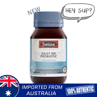 Swisse Ultibiotic Daily IBS Probiotic 30 Capsules