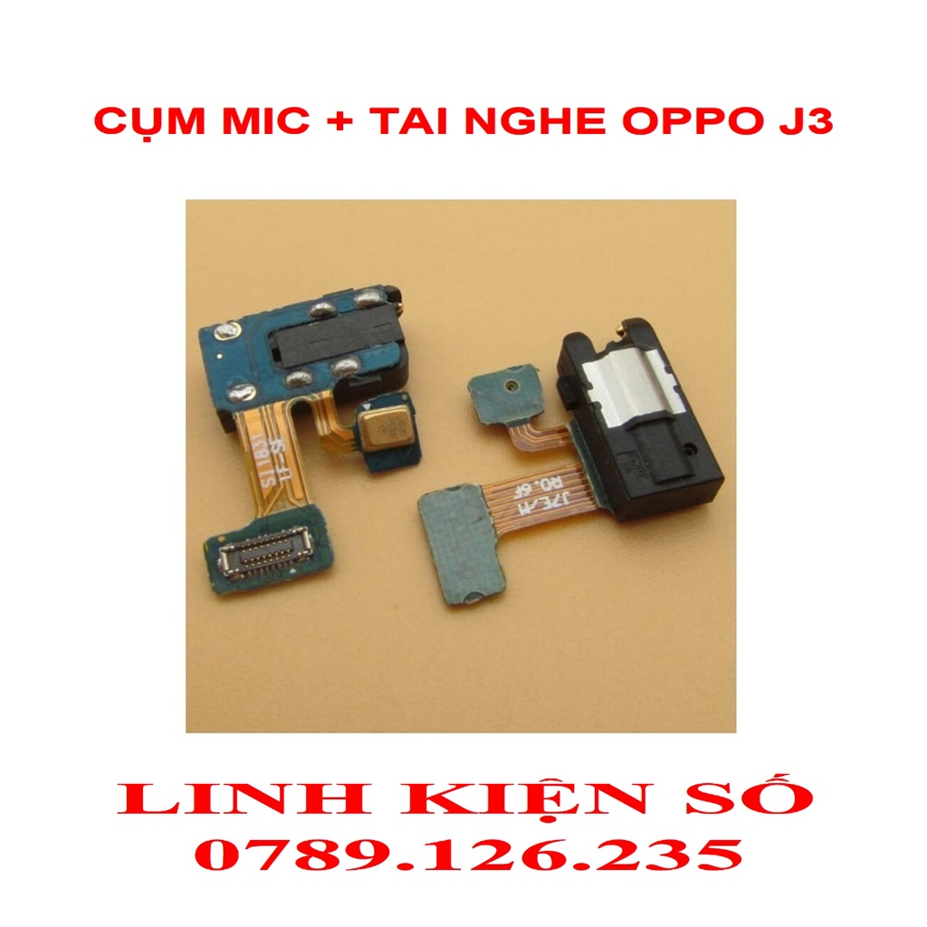 MIC CLUSTER + ชุดหูฟัง SAMSUNG J3 PRO,J330, J530 ,J5 PRO, J730, J7Pro, J7 Max,J4, J4 2018