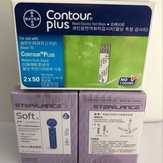 ✲Contour Plus Test Strip 50/100แผ่น ( Exp: Latest )