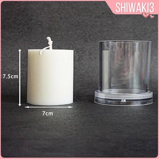 [Shiwaki3] อุปกรณ์แม่พิมพ์พลาสติก Diy สําหรับใช้ทําเทียนสบู่ 5X7.5ซม.