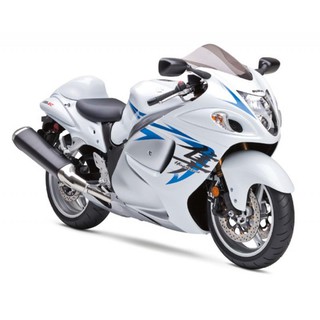 โมเดลรถมอเตอร์ไซค์ SUZUKI GSX 1300R ทำจากเหล็ก สัดส่วน 1:18