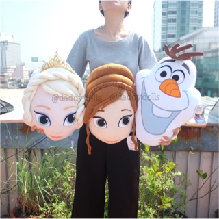 หมอนอิง Elsa เอลซ่า &amp; Anna แอนนา &amp; Olaf โอลาฟ Frozen