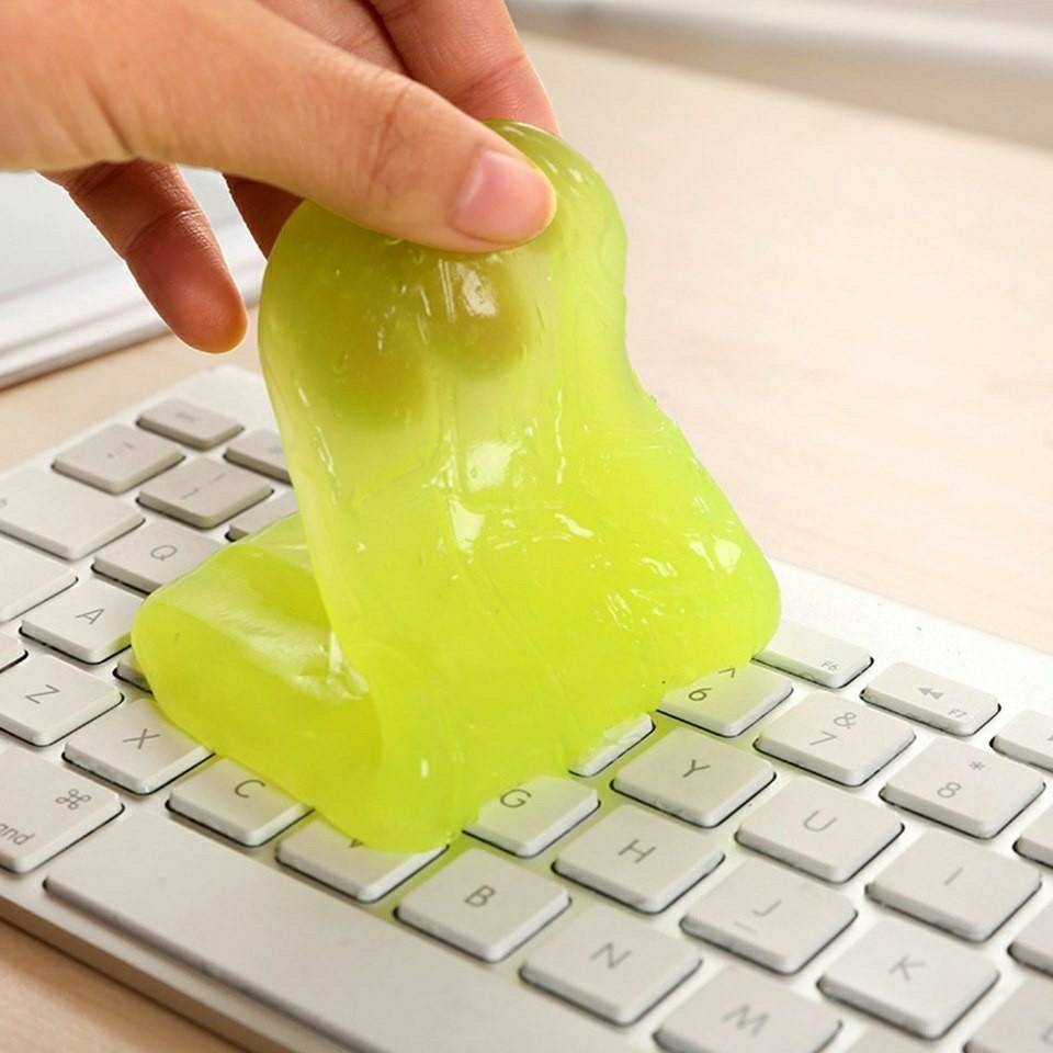 🔥 เจลดูดฝุ่น เจลทำความสะอาด ✨ ใช้ทำความสะอาดฝุ่นตามซอกมุมที่ทำความสะอาดยาก !!! (คละสี) 💢 #B-0044