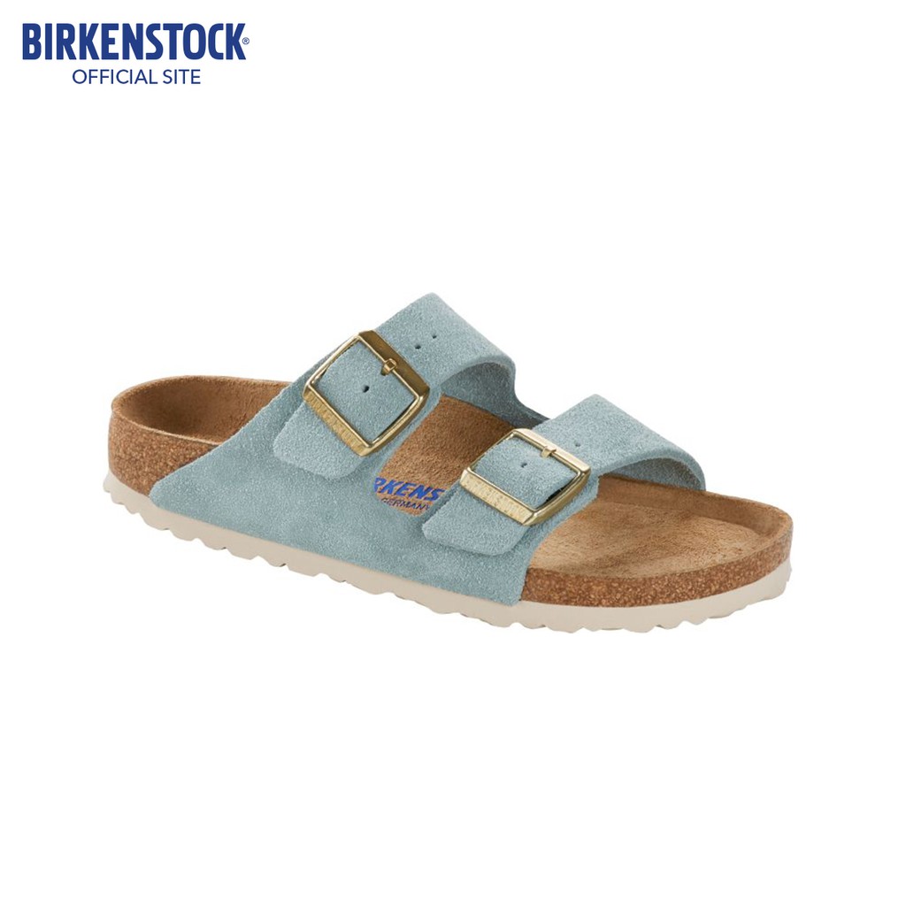 birkenstock arizona blue patent