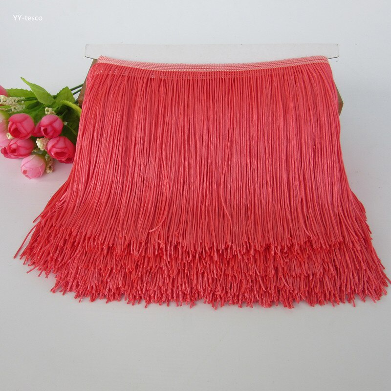 ริบบิ้นลูกไม้ สีม่วง ยาว 15 ซม. ยาว 10 หลา สําหรับตกแต่งชุดเดรสละติน เวที - รูปที่ 7