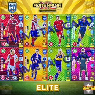 PANINI FIFA 365 2021 ADRENALYN XL: ELITE การ์ดสะสมฟุตบอล Football Trading Card