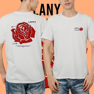 แขนสั้นcrew neckLany เสื้อยืด - ROSE TEE ILYSB สีขาวกรมท่า สีดํา Distro คุณภาพพรีเมี่ยม S-XXXXL