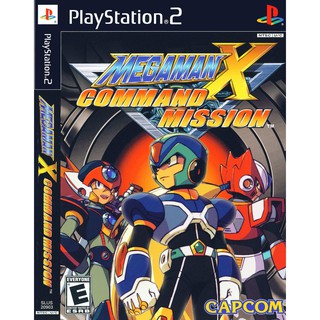 แผ่นเกมส์ Mega man X Command Mission PS2 Playstation 2 คุณภาพสูง ราคาถูก