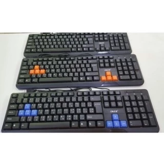 Primaxx ws-kb-502 Gaming Keyboard USB คีย์บอร์ดเกมมิ่ง Black