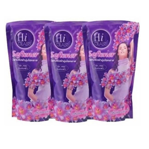 น้ำยาปรับผ้านุ่ม ไฮคลาส  ขนาด450มล (1แพคX3ถุง) - รูปที่ 3