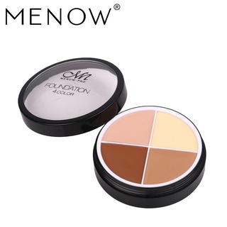 Menow ขายปลีก ขายส่ง คอนซีลเลอร์ รองพื้น ไฮไลท์ 4 สี ชุดเครื่องสําอาง ความงาม สุขภาพ-C14002