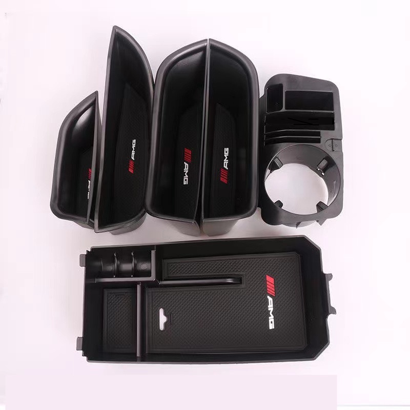 กล่องเก็บแก้วน้ํา ที่พักแขนกลาง สําหรับ Benz W205 X253 S205 C200 GLC C300
