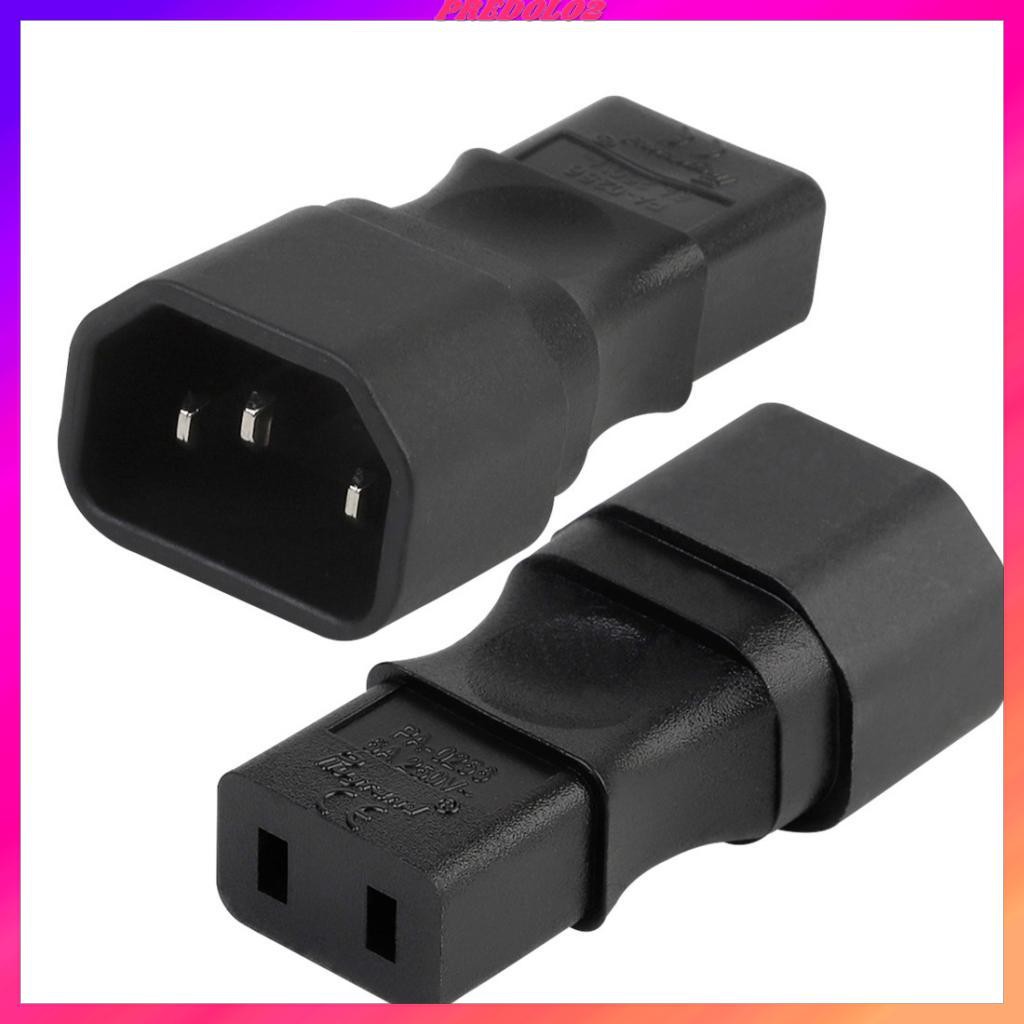 ( Predolo2 ) อะแดปเตอร์ซ็อกเก็ตเชื่อมต่อ Iec 320 C14 Male Plug To C9 ...
