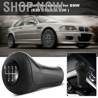 Shop Now 5 Speed Manual Car Gear Shift Knob Stick Head For BMW E28 E30 E34 E36 Black