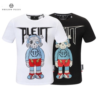 6569 kaws PP เสื้อยืดแขนสั้นแฟชั่นสําหรับผู้ชาย philipp